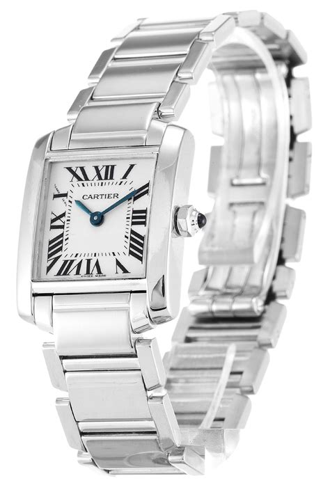 cartier tank fake vs real|faux cartier tank watches women.